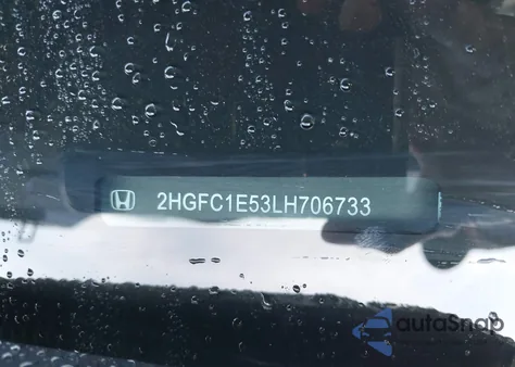 2020 Honda Civic Si из США, поврежденный, VIN 2HGFC1E53LH706733